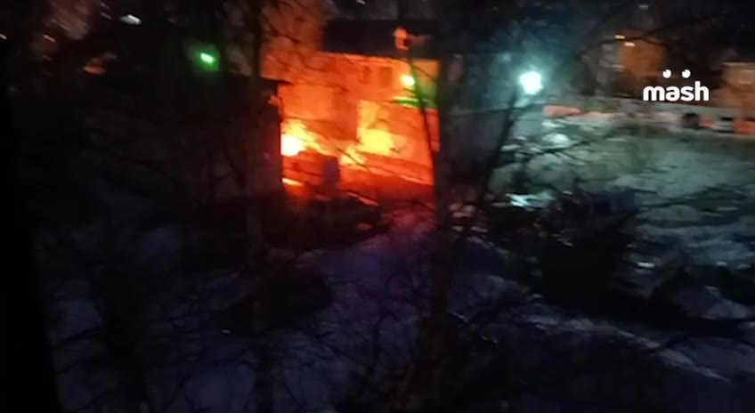 4 vehicles were set on fire at the police station in Arkhangelsk. Suspect was detained