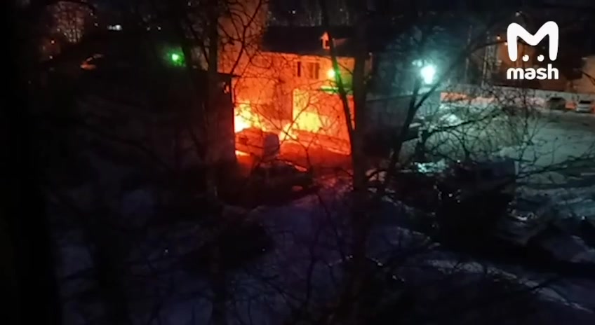 4 vehicles were set on fire at the police station in Arkhangelsk. Suspect was detained