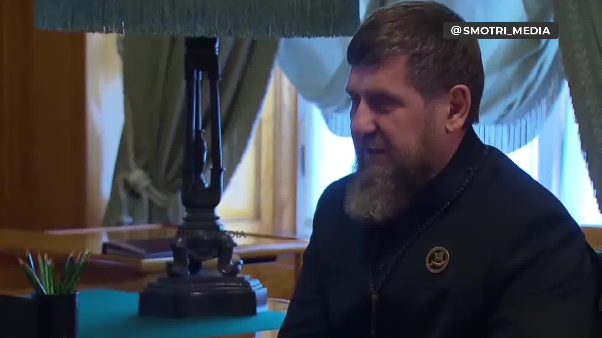 Putin träffade Kadyrov i Kreml