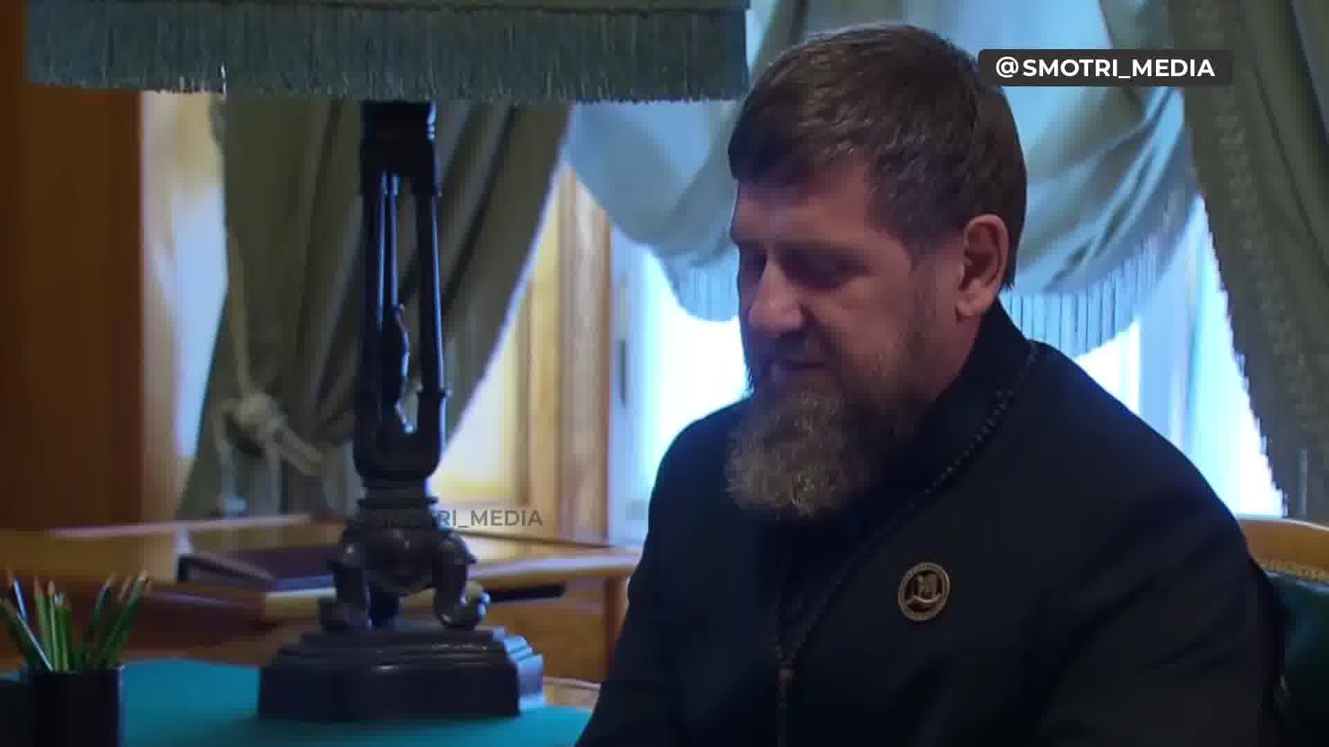 Putin träffade Kadyrov i Kreml