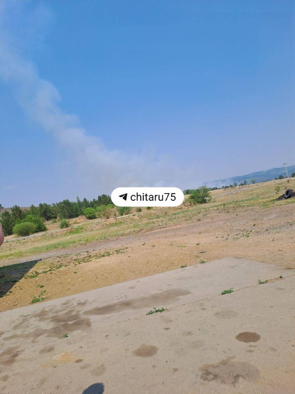 Poblíž Bolšaje Tury v Zabajkalském kraji byl hlášen požár a výbuch.