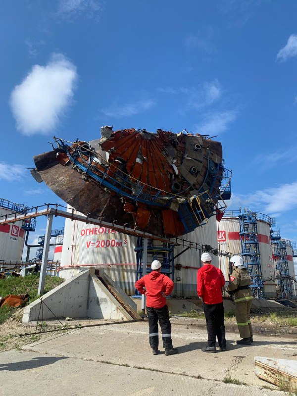 Oil reservoir exploded it Usinsk district of Komi republic at Lukoil Perm enterprise