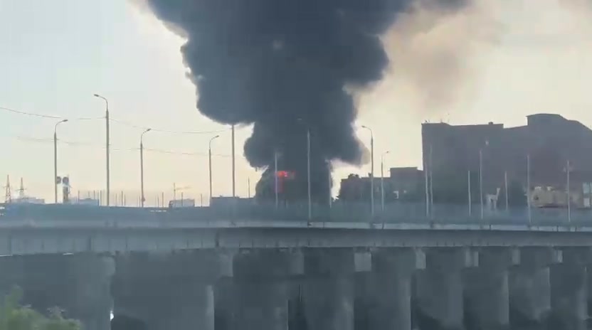 La central tèrmica número 1 està en flames a Penza, la ciutat té talls d'electricitat i aigua calenta