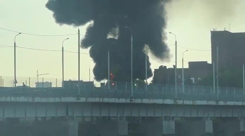 La central tèrmica número 1 està en flames a Penza, la ciutat té talls d'electricitat i aigua calenta