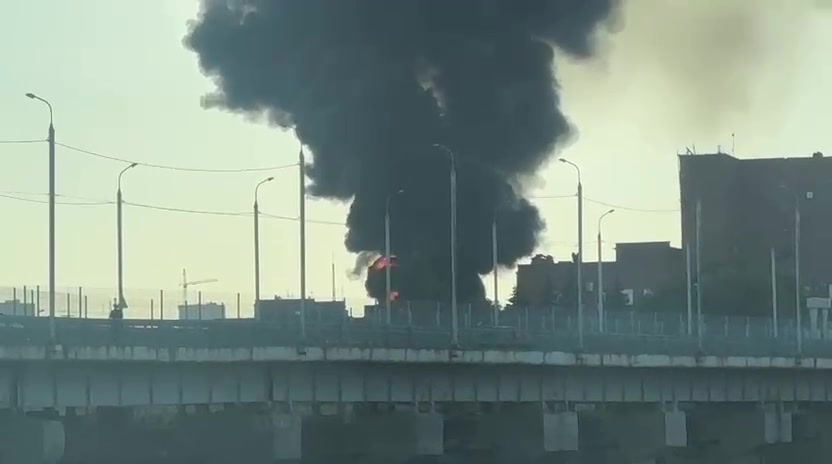 La central tèrmica número 1 està en flames a Penza, la ciutat té talls d'electricitat i aigua calenta