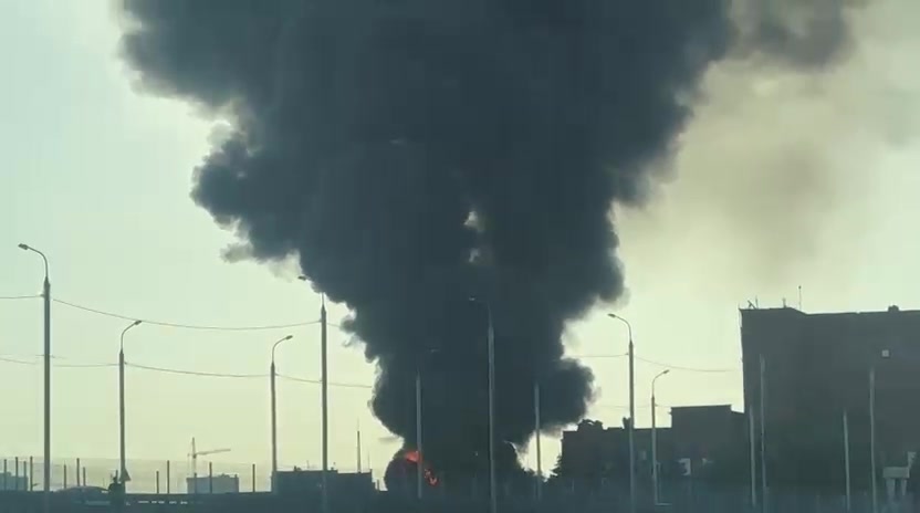 La central tèrmica número 1 està en flames a Penza, la ciutat té talls d'electricitat i aigua calenta