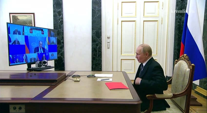 Putin at Russian security council discussed relations with CIS countries