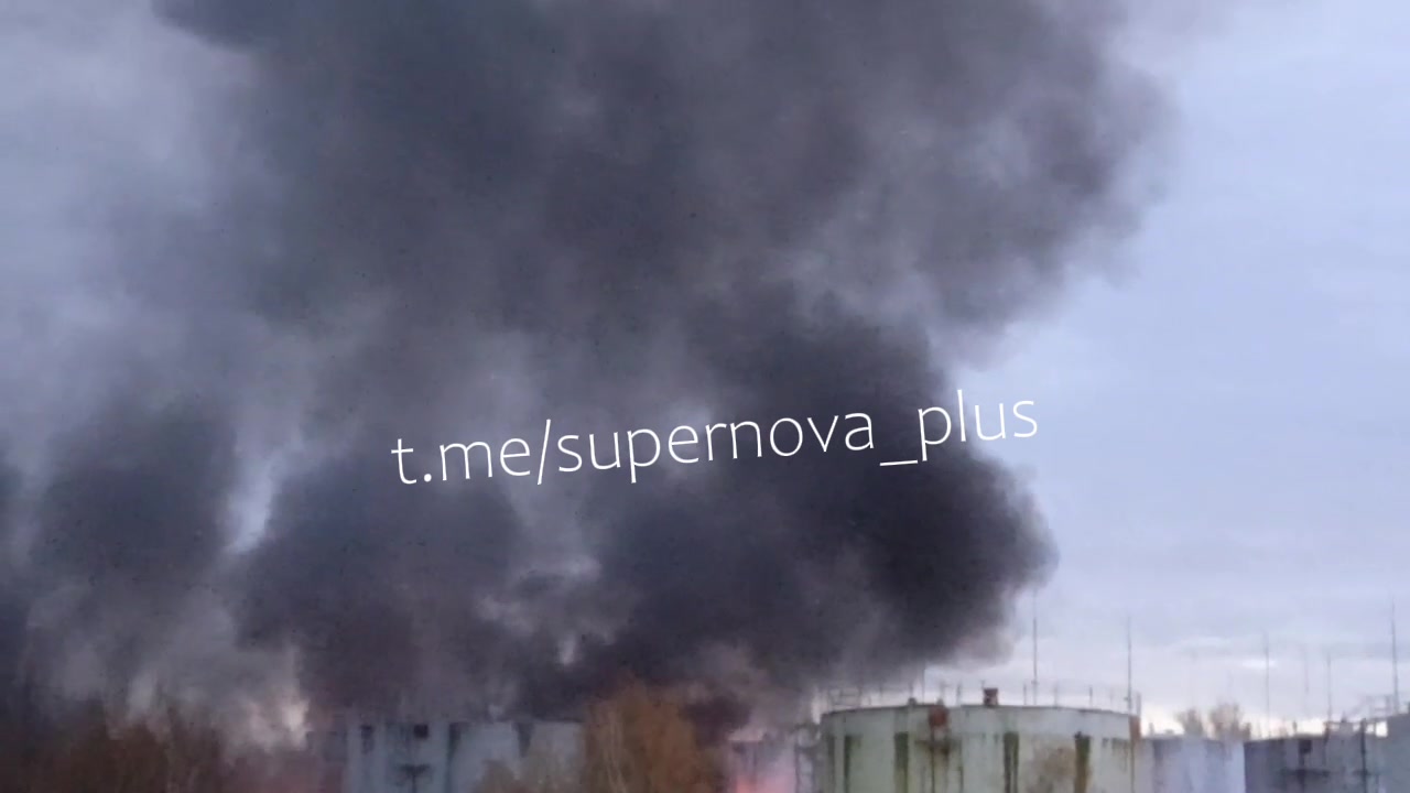 Fire reported at oil depot in Serpukhov, Moscow region