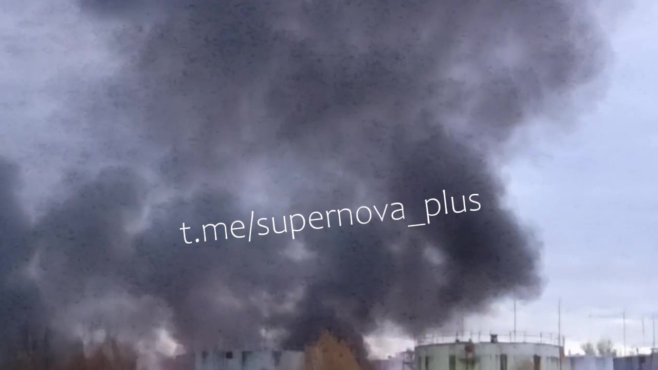 Fire reported at oil depot in Serpukhov, Moscow region