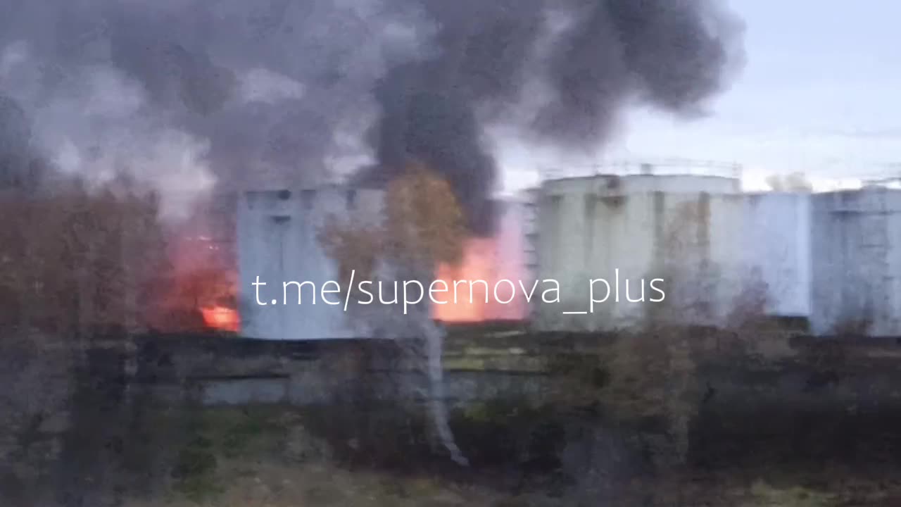 Fire reported at oil depot in Serpukhov, Moscow region