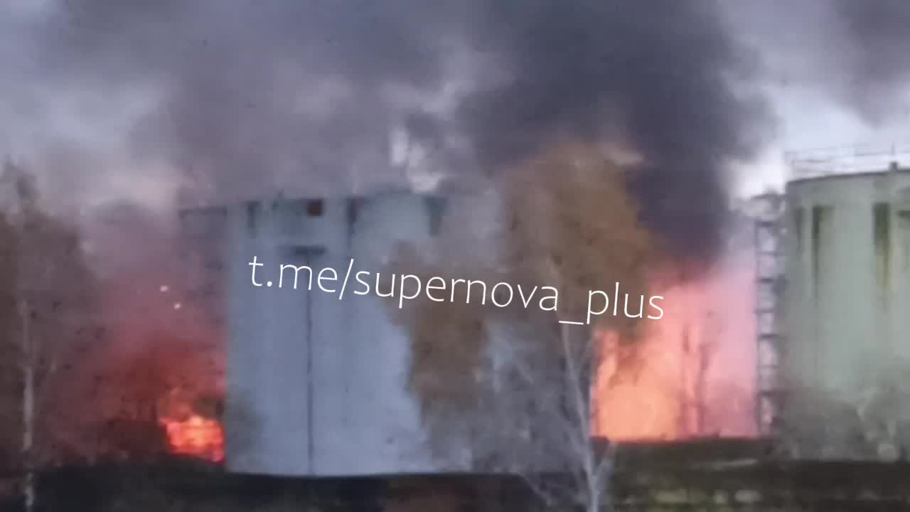 Fire reported at oil depot in Serpukhov, Moscow region