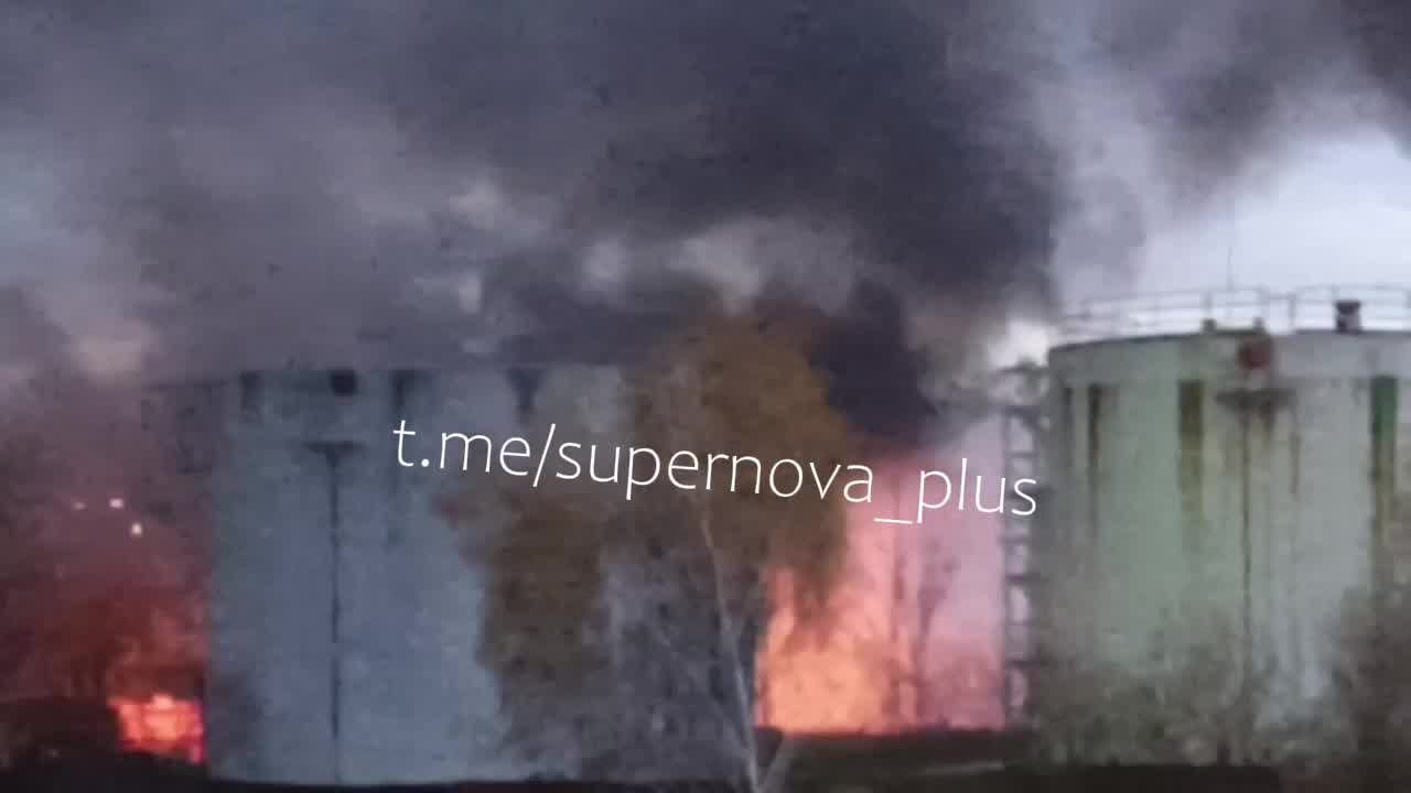 Fire reported at oil depot in Serpukhov, Moscow region