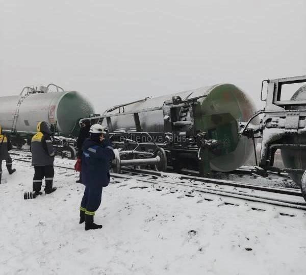 Freight train derailed in Pervomaiskiy district of Orenburg region