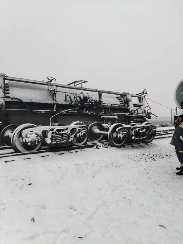 Freight train derailed in Pervomaiskiy district of Orenburg region