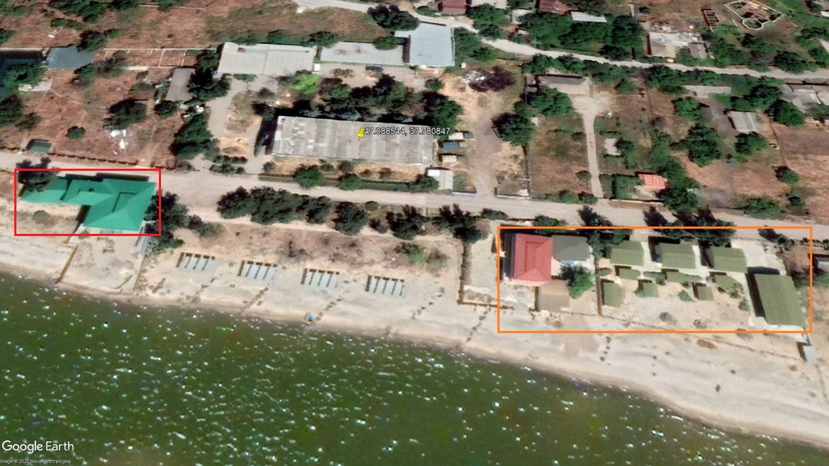 Украінскія беспілотнікі далёкага радыусу дзеяння нанеслі ўдар па заяўленай расійскай пазіцыі ў Бердзянскім Данецкай вобласці