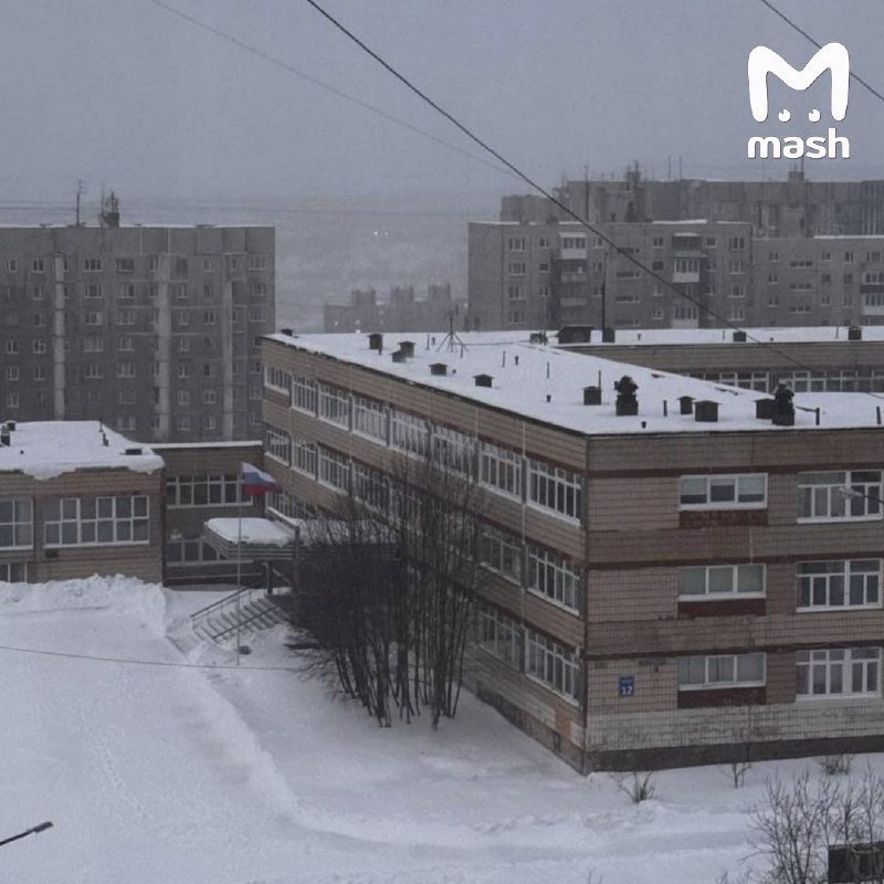 Several power pylons collapsed due to snow and strong winds, leaving Murmansk partially without power