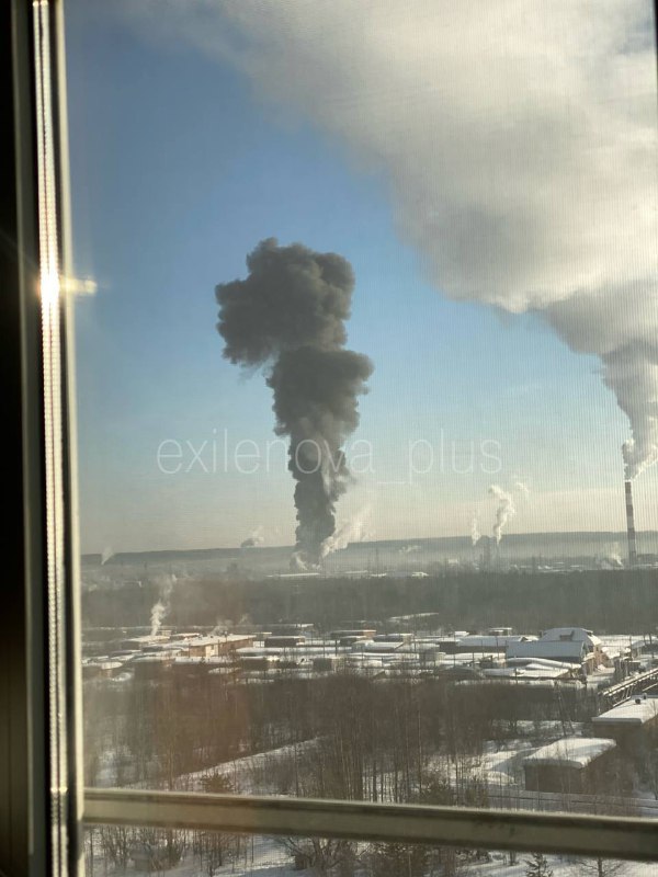 Des explosions ont été signalées à la raffinerie de pétrole d'Ukhta.