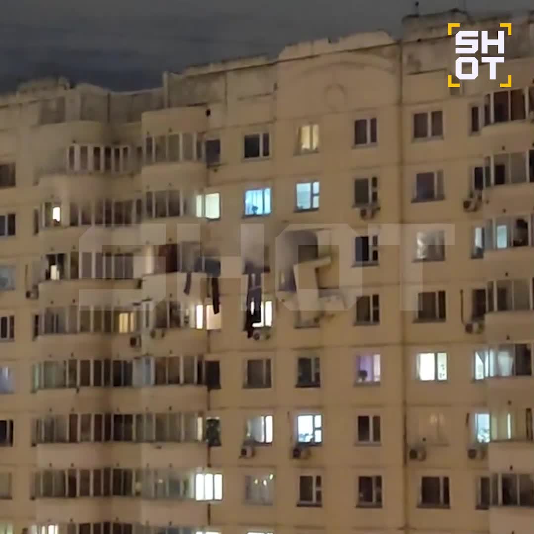 Moskova'da bir apartman bloğunda meydana gelen patlama sonucu 1 kişi yaralandı.