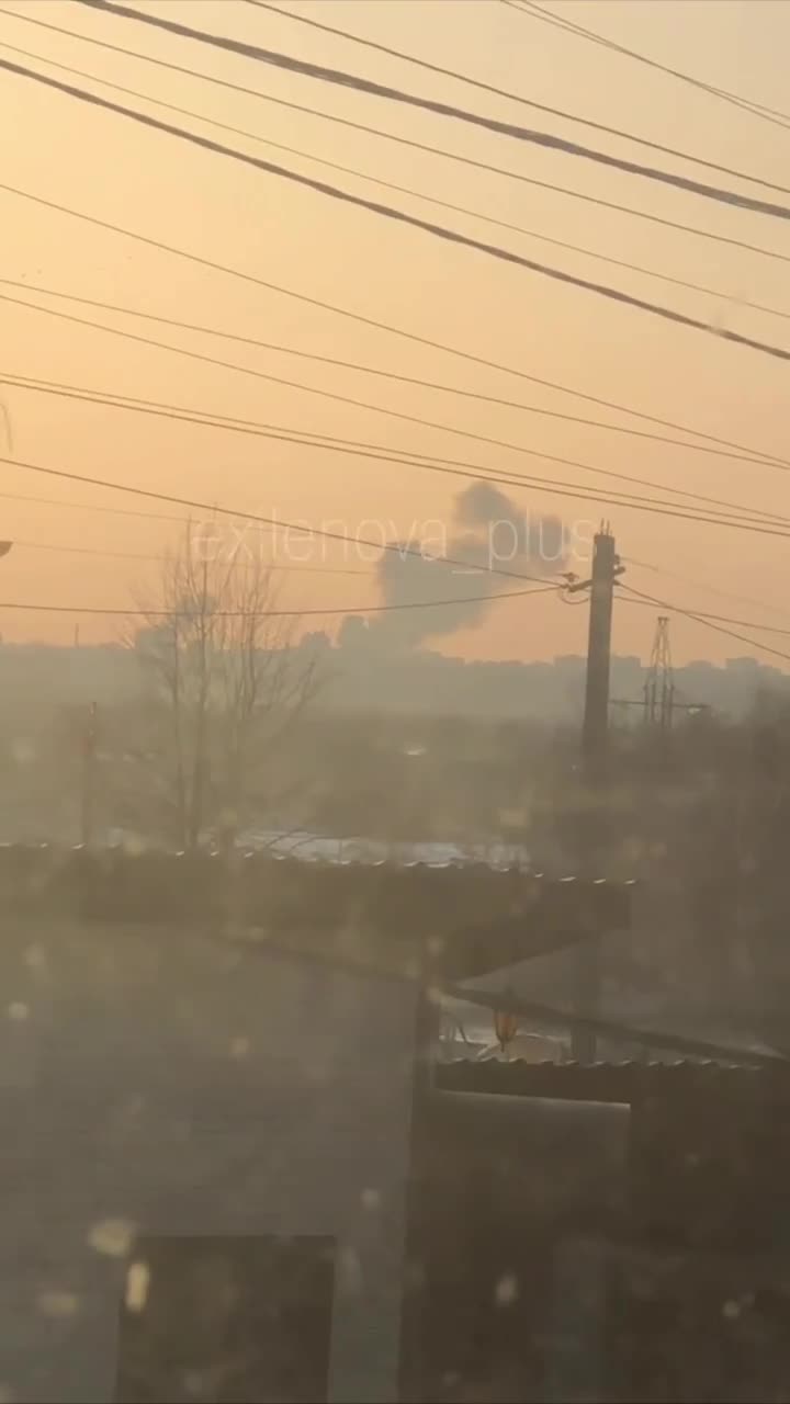 Nach dem Raketenangriff wurden in Brjansk Sekundärexplosionen gemeldet.