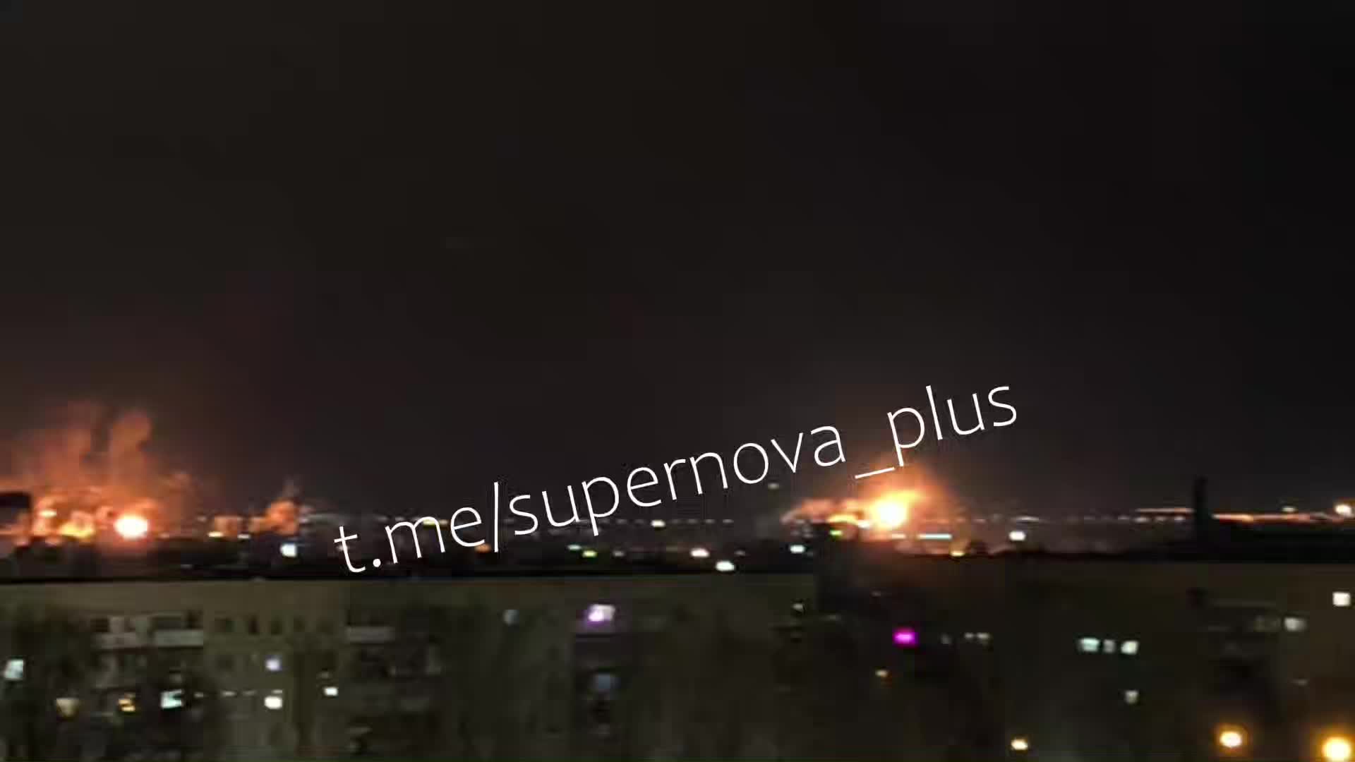 Fires at chemical plant in Tolyatti as result of drones strikes