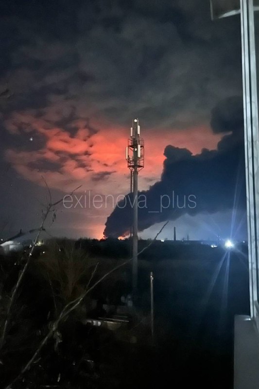 Explosions and fire reported in Gukovo of Rostov region after drones strikes