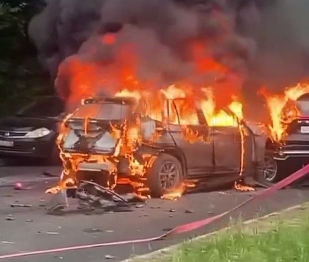 У Балашысе Маскоўскай вобласці ў выніку выбуху аўтамабіля загінуў чалавек.