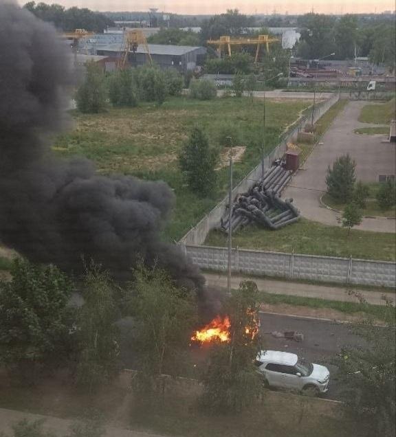 A person killed, as a car exploded in Balashikha, Moscow region