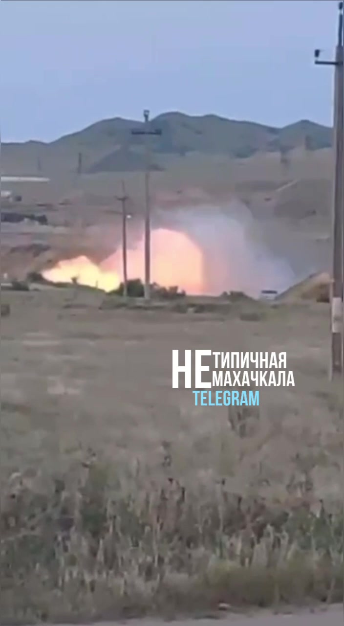 Explosion near Kyzylyurt happened at the main pipeline. Likely due leak