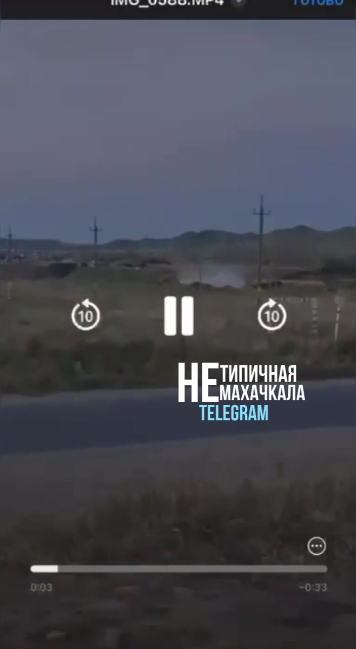 Explosion near Kyzylyurt happened at the main pipeline. Likely due leak