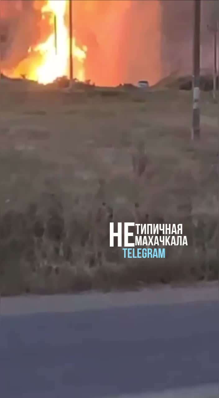 Explosion near Kyzylyurt happened at the main pipeline. Likely due leak