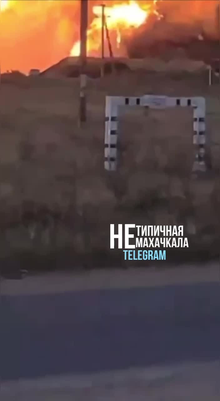 Explosion near Kyzylyurt happened at the main pipeline. Likely due leak