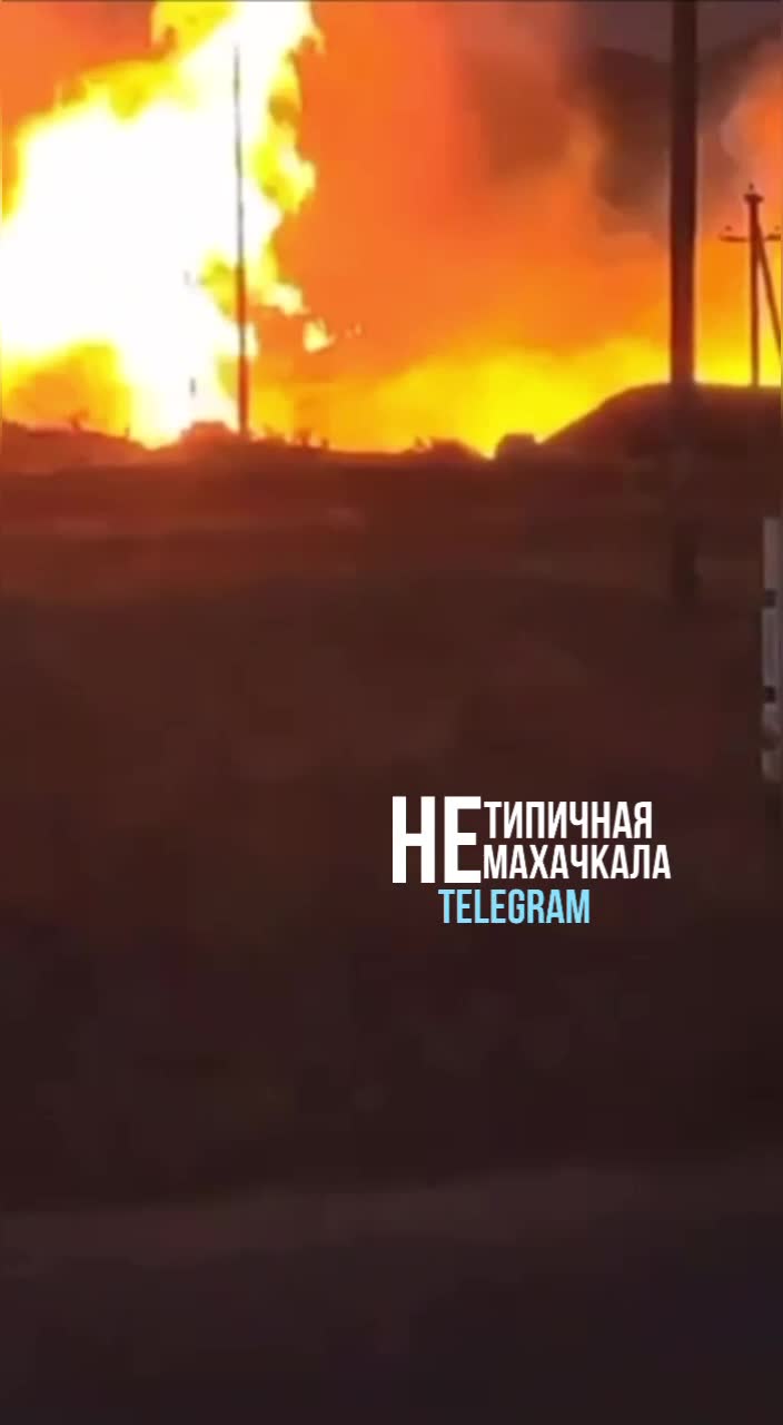 Explosion near Kyzylyurt happened at the main pipeline. Likely due leak