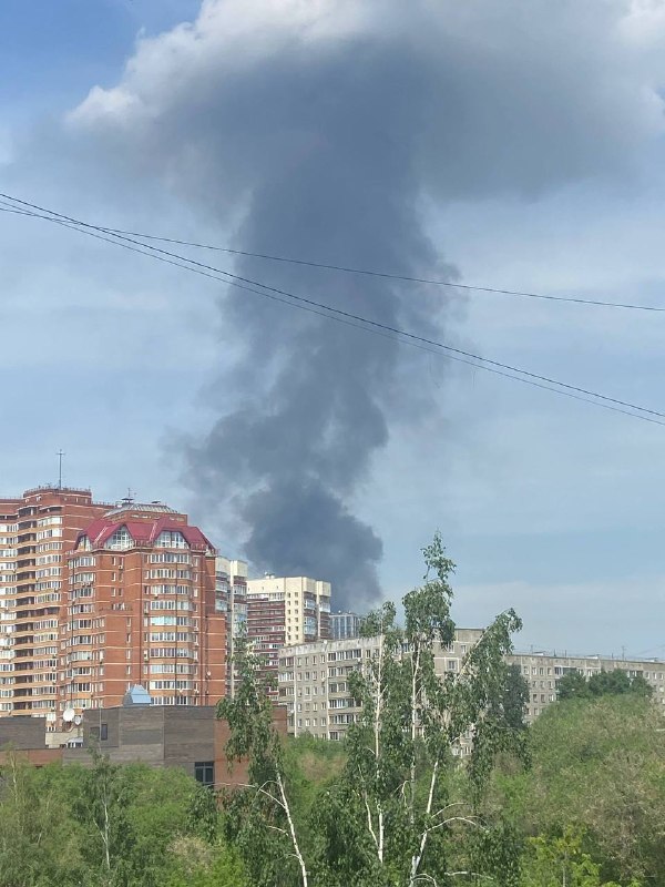 S'ha registrat un incendi a la planta d'Ekran a Novosibirsk