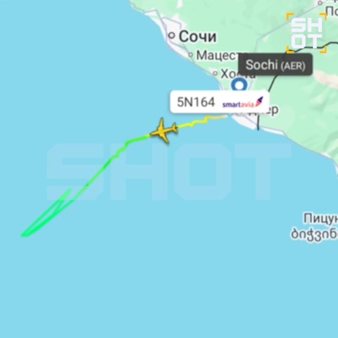 Smartavia Boeing 737-800 5N164 Sochi-Arkhangelsk with 189 people aboard declared emergency near Sochi