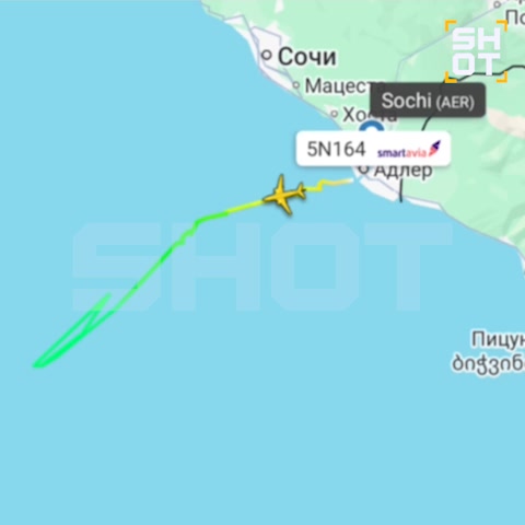Smartavia Boeing 737-800 5N164 Sochi-Arkhangelsk with 189 people aboard declared emergency near Sochi