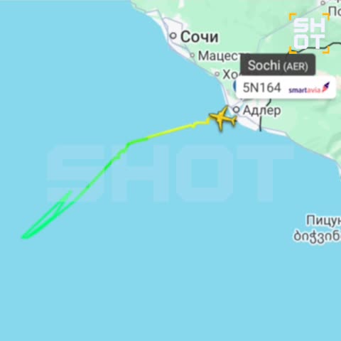 Smartavia Boeing 737-800 5N164 Sochi-Arkhangelsk with 189 people aboard declared emergency near Sochi