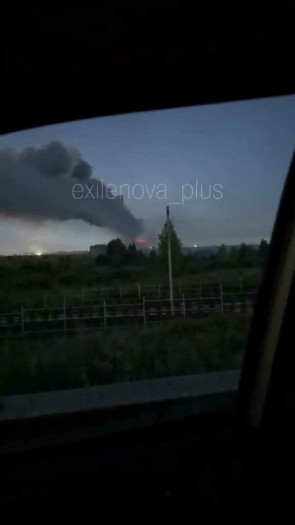 Fire reporter at Wildberries sorting center in Penza