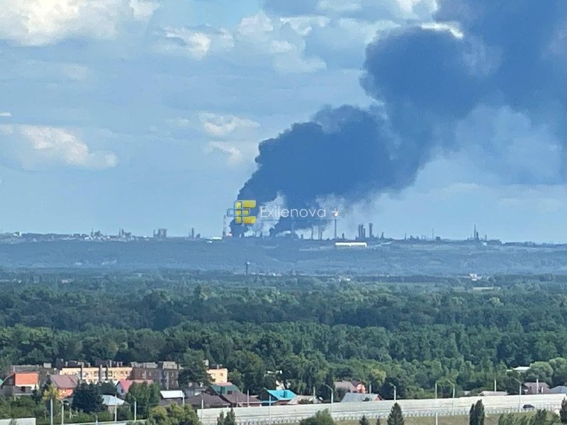More impacts at the oil refinery in Ufa