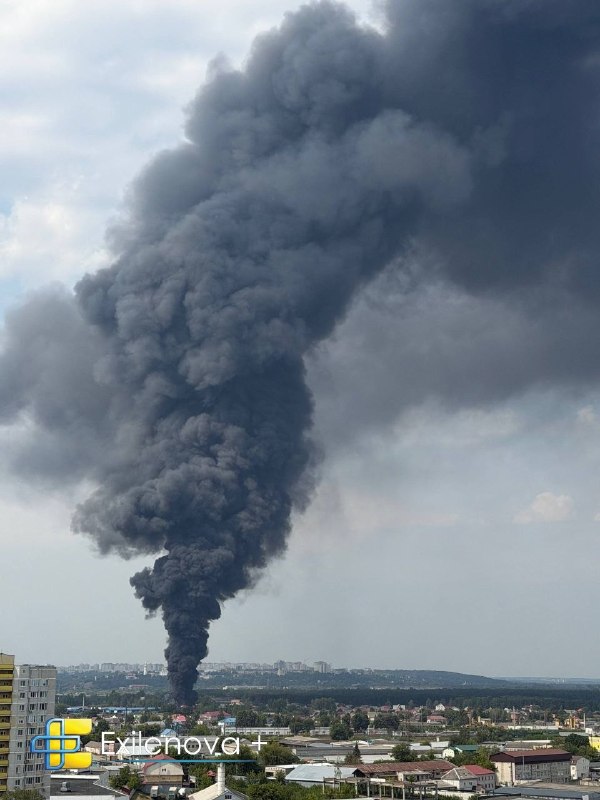 Nach Explosionen in Brjansk wurde ein Brand gemeldet.