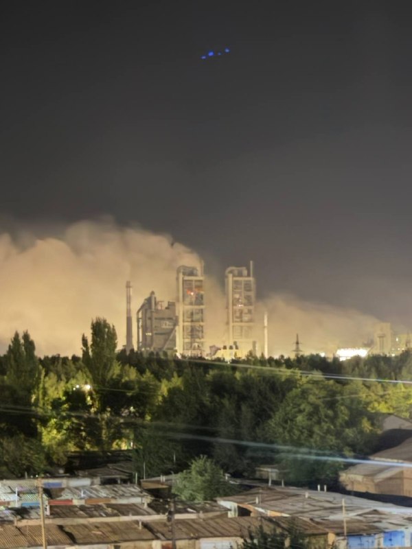 Explosions were reported at cement plant near Volgograd